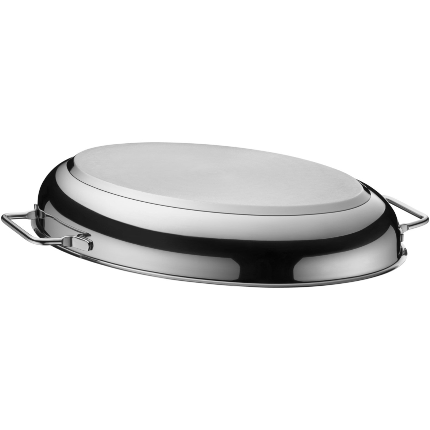 WMF - Овален тиган за печене с капак  41x28,5 x18 см неръждаем