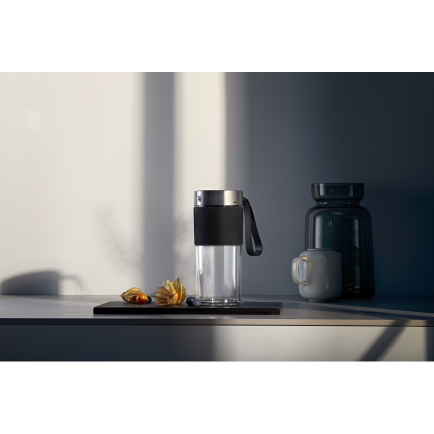 WMF - Преносим блендер за смути KITCHENminis 50W/7,4V 1200 mAh неръждаема стомана