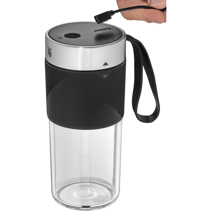 WMF - Пътен блендер за смутита KITCHENminis 50W/7,4V 1200 mAh неръждаема стомана