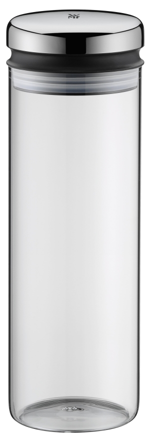 WMF - Стъклен буркан за храна DEPOT 1,5l неръждаем