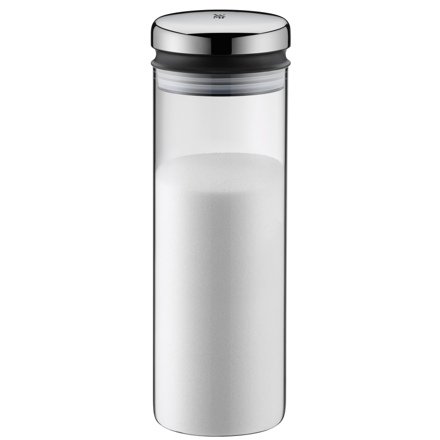 WMF - Стъклен буркан за храна DEPOT 1,5l неръждаем
