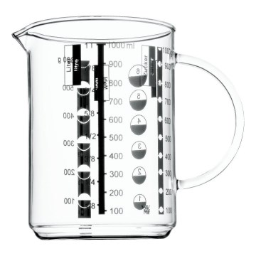 WMF - Стъклена мерителна чаша GOURMET 1l