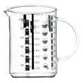 WMF - Стъклена мерителна чаша GOURMET 1l
