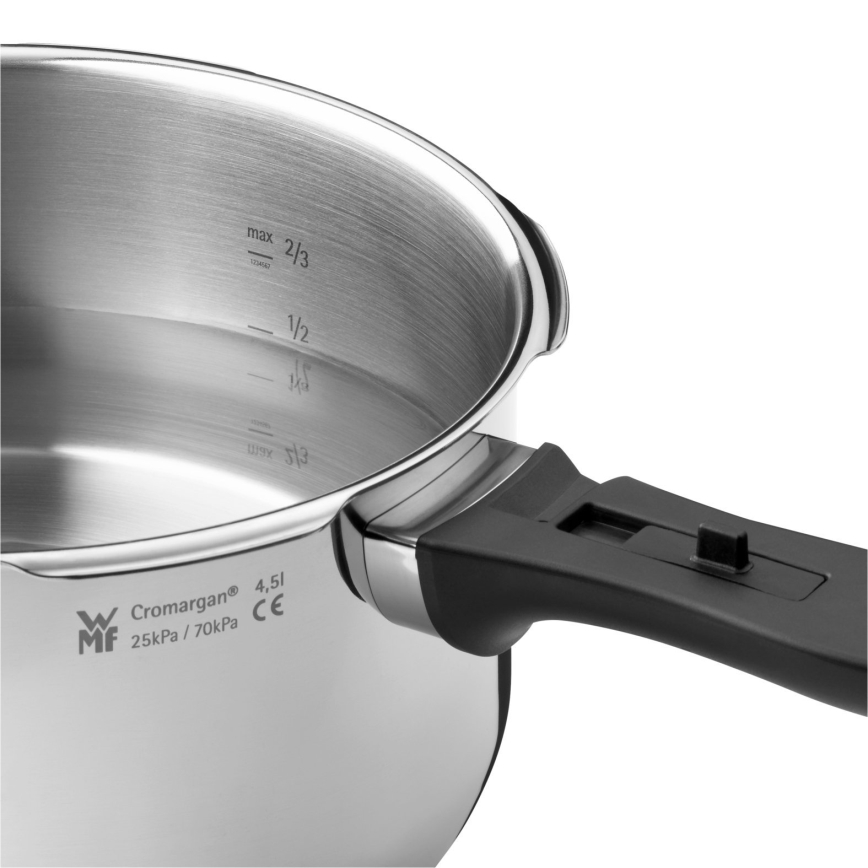 WMF - Тенджера под налягане 6,5 l PERFECT PLUS неръждаем