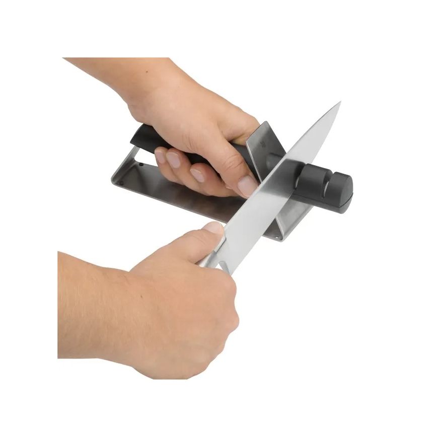 WMF - Точило за ножове GOURMET 42,5 см черно/неръждаема стомана