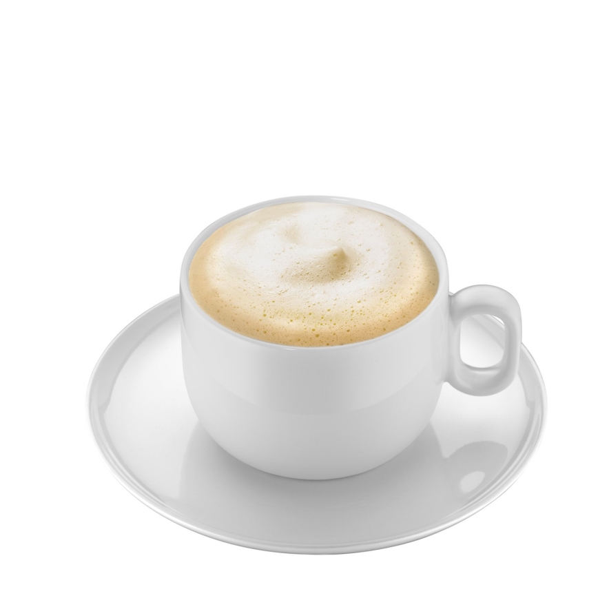 WMF - К-кт 2x Чаша за капучино с чинийка BARISTA 160 ml бял