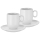 WMF - К-кт 2x Чаша за крем кафе с чинийка BARISTA 170 ml бял