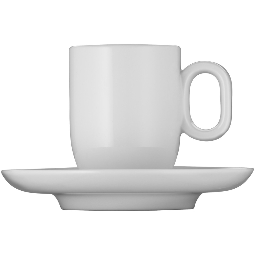 WMF - К-кт 2x Еспресо чаша с чинийка BARISTA бял