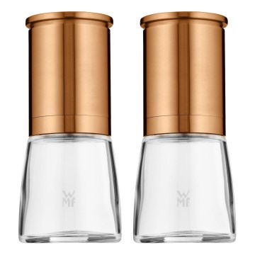 WMF - К-кт 2x Мелничка за подправки DE LUXE меден