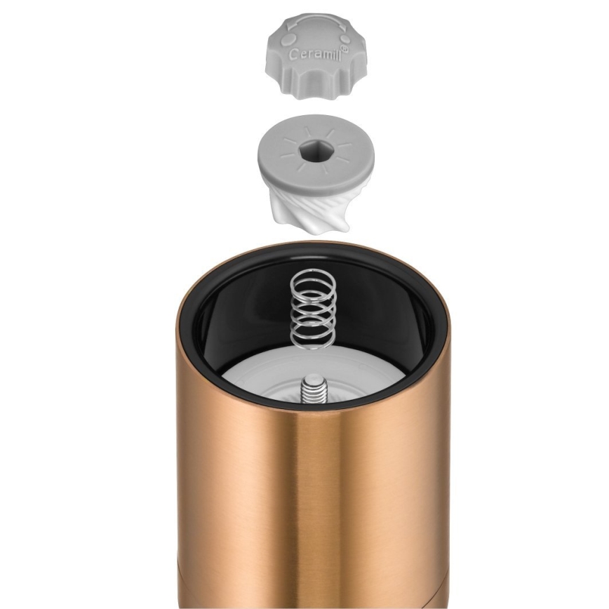 WMF - К-кт 2x Мелничка за подправки DE LUXE меден