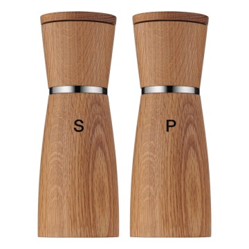 WMF - К-кт 2x Мелничка за подправки NATURE дъб