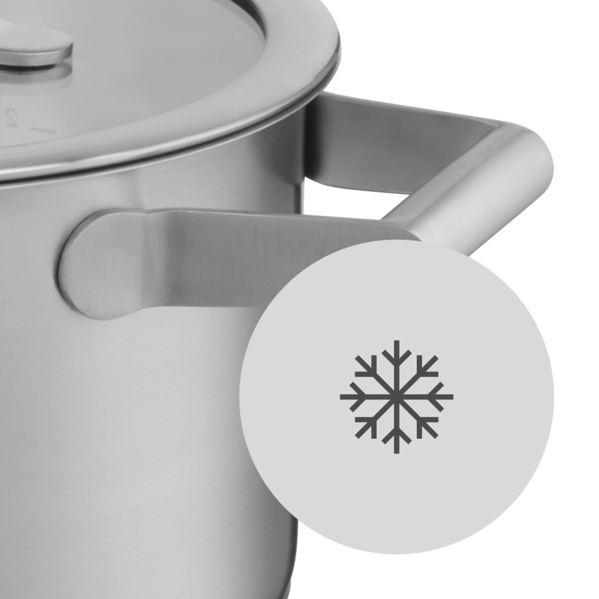WMF - К-кт съдове 5 бр. COMFORT LINE неръждаем
