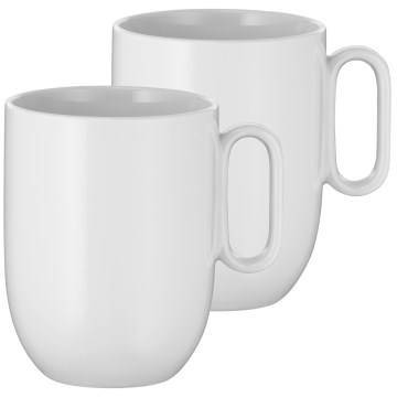 WMF - Комплект от 2 бр. кафе чаши BARISTA 380 мл бял
