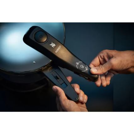 WMF - Комплект тенджери под налягане 6,5 l + 3 l PERFECT от неръждаема стомана