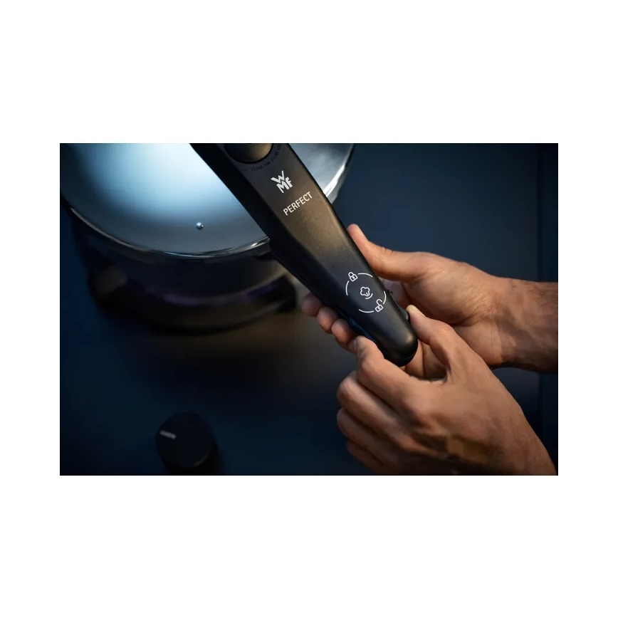 WMF - Комплект тенджери под налягане 6,5 l + 3 l PERFECT от неръждаема стомана