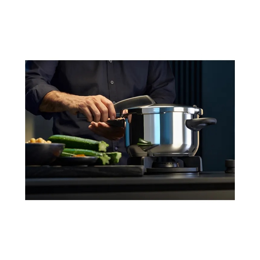 WMF - Комплект тенджери под налягане 8,5 l + 4,5 l PERFECT, неръждаема стомана