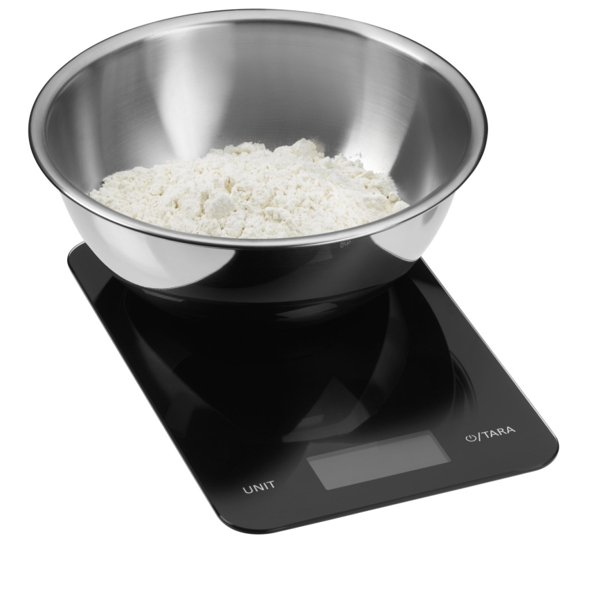 WMF - Кухненска везна 2xCR2032 черен