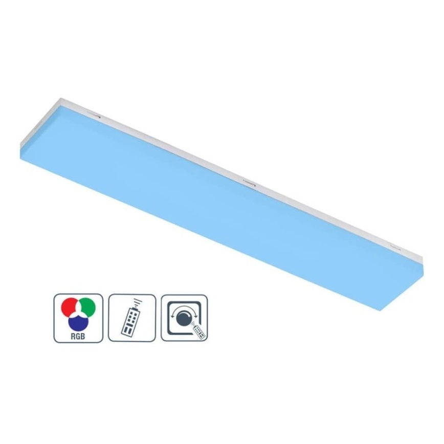 Wofi 11276 - LED RGB Разширение димируема за повърхностен монтаж panel FOURLIGHTS LED/10W/230V
