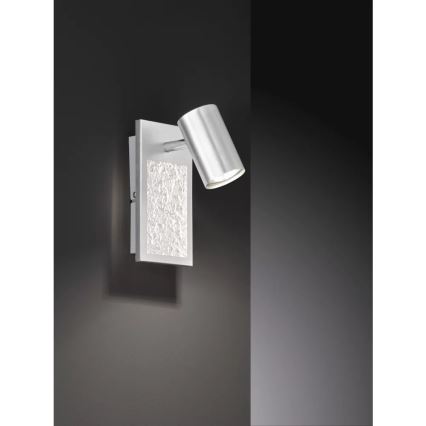 Wofi 11589 - LED Стенен спот BALI 1xGU10/5W/230V + LED/6W/230V
