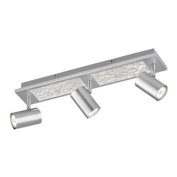 Wofi 11591 - LED Лунино осветително тяло BALI 3xGU10/5W/230V + 2xLED/6W/230V 3000K