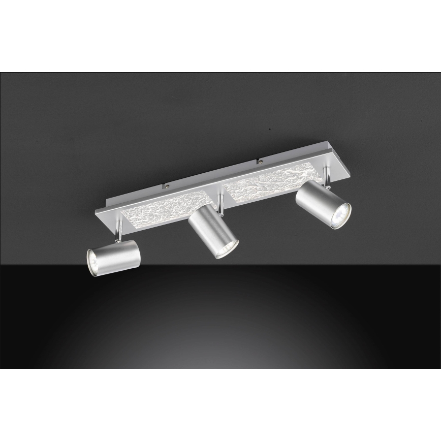 Wofi 11591 - LED Спот BALI 3xGU10/5W/230V + 2xLED/6W/230V 3000K