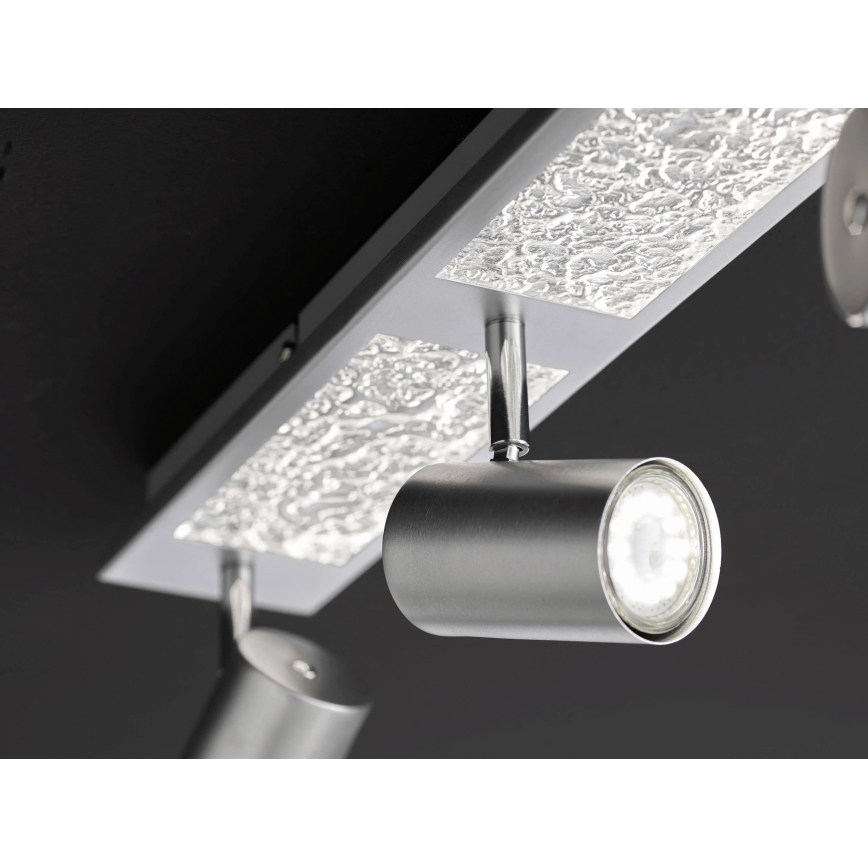 Wofi 11591 - LED Спот BALI 3xGU10/5W/230V + 2xLED/6W/230V 3000K