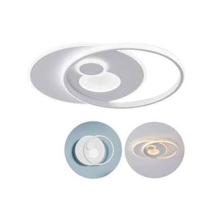 Wofi 11621 - LED Димируем плафон AKON LED/38W/230V 2700-5500K + дистанционно