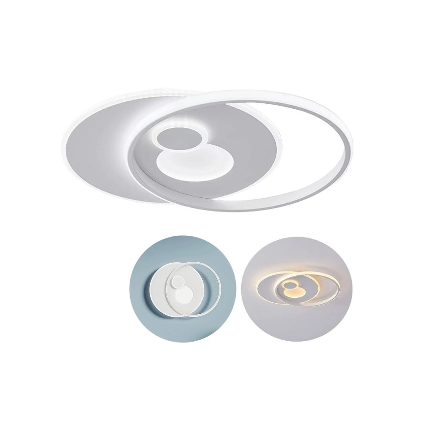 Wofi 11621 - LED Димируем плафон AKON LED/38W/230V 2700-5500K + дистанционно