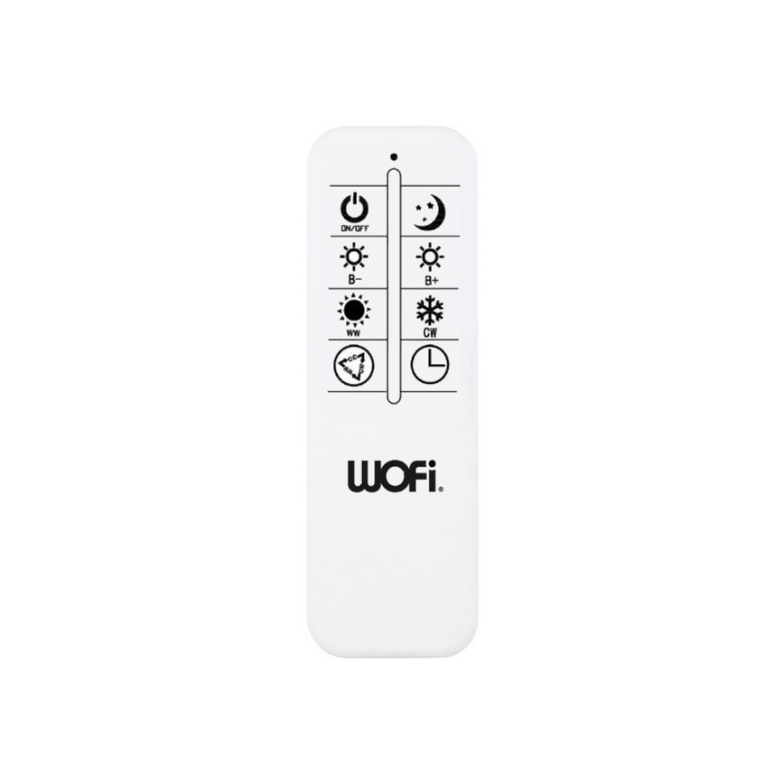 Wofi 11621 - LED Димируем плафон AKON LED/38W/230V 2700-5500K + дистанционно