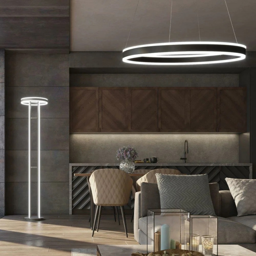 Wofi 12147 - LED Димируем пендел KEMI LED/73W/230V 3000K + дистанционно управление
