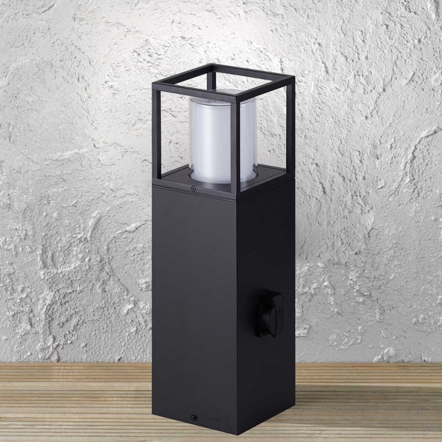 Wofi 12233 - LED Екстериорна лампа с контакт FILIA LED/8,5W/230V IP54 50 см SCHUKO