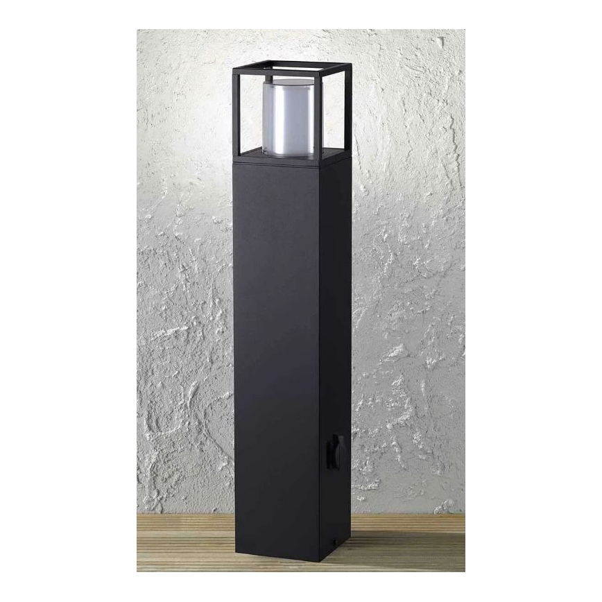 Wofi 12234 - LED Екстериорна лампа с контакт FILIA LED/8,5W/230V IP54 80 см SCHUKO