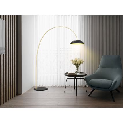 Wofi 3001-104 - LED Димируем лампион ROSCOFF LED/21W/230V черен/златист