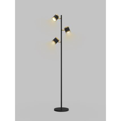 Wofi 3003-304S - LED Димируем лампион TOULOUSE LED/21W/230V черен/златист
