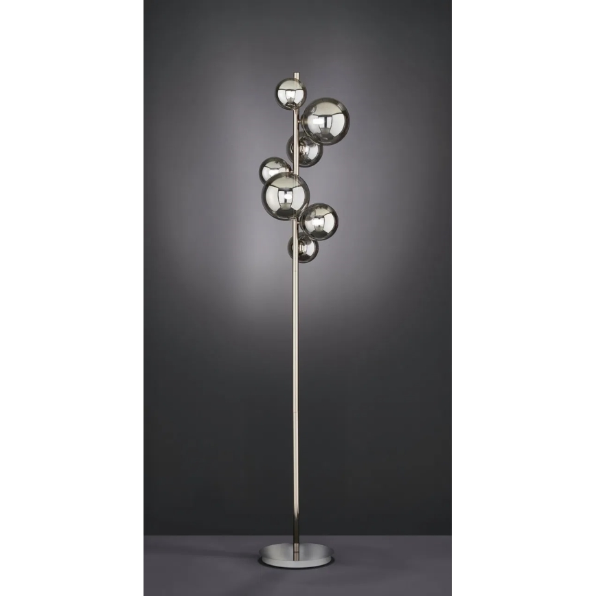 Wofi 3014-705W - LED Лампион VILLA 7xG9/3W/230V черен