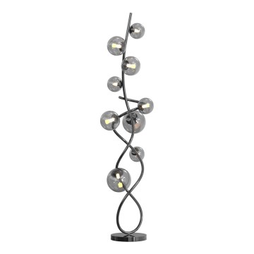 Wofi 3014-905 - LED Лампион NANCY 9xG9/3,5W/230V черен хром