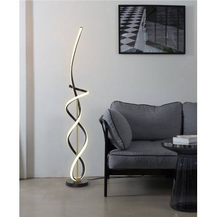 Wofi 3134-104 - LED Димируем лампион INDIGO LED/31W/230V черен/златист