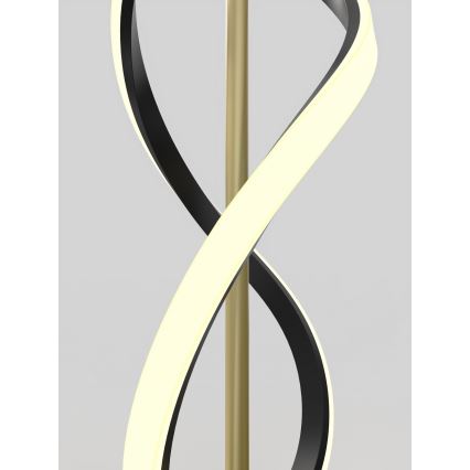 Wofi 3134-104 - LED Димируем лампион INDIGO LED/31W/230V черен/златист