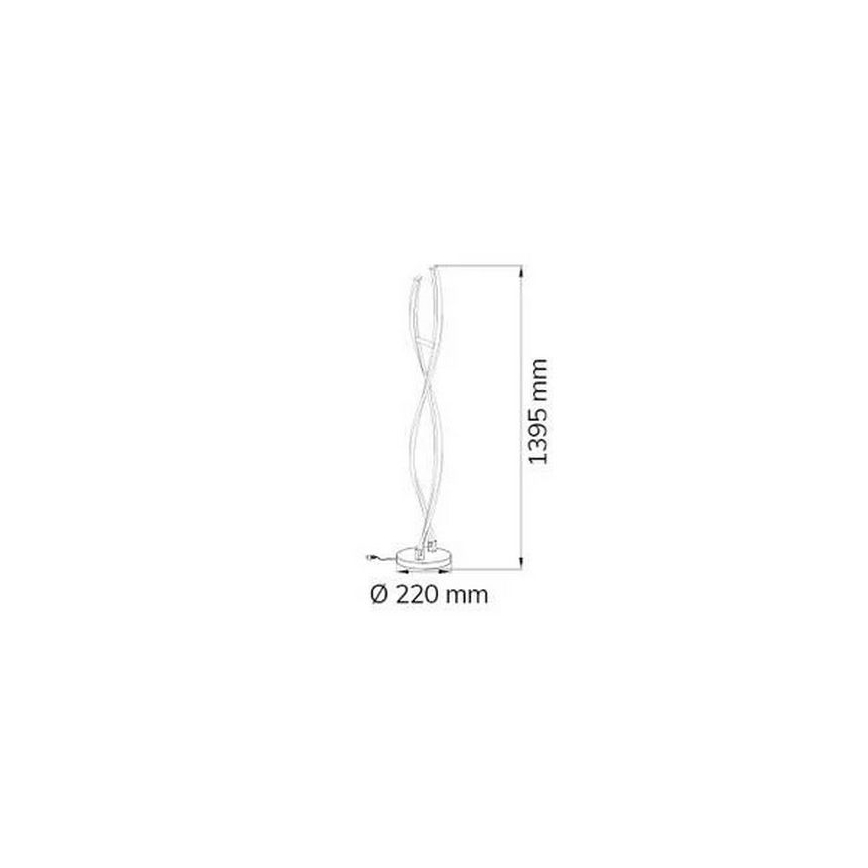 Wofi 3152.02.01.6000 - LED Димируем лампион IDANA 2xLED/14W/230V