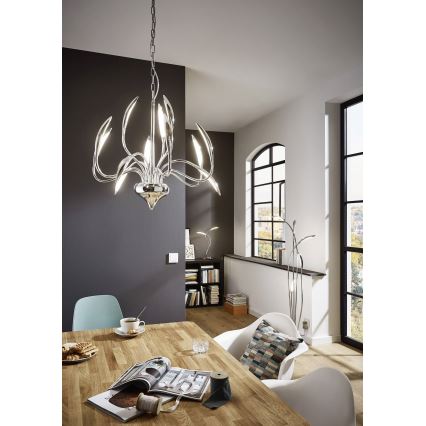 Wofi 3326.05.01.5000 - LED Димируем лампион HAMPTON 5xLED/5,2W/230V + дистанционно управление
