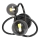 Wofi 4014-205 - LED аплик NANCY 2xG9/3,5W/230V черен/лъскав хром