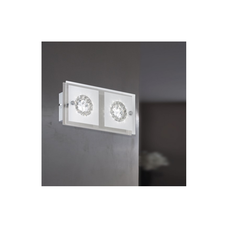 Wofi 4272.02.01.0000 - LED Аплик REIMS 2xLED/4W/230V