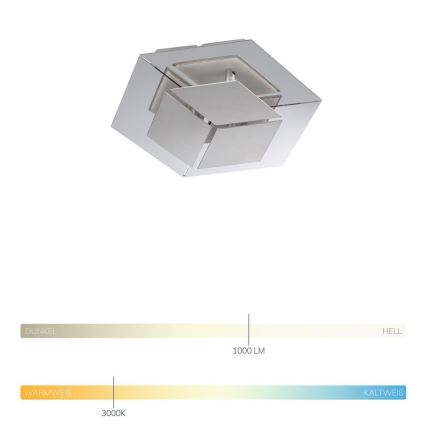 Wofi 4825.01.54.9000 - LED Аплик HARPER LED/12W/230V 3000K