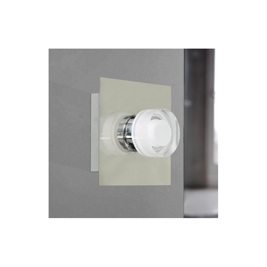 Wofi 4848.01.54.0044 - LED Аплик за баня LORIENT LED/4W/230V IP23