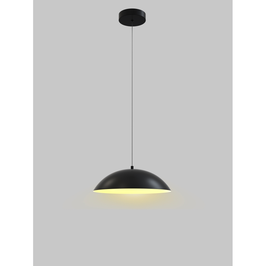Wofi 6001-104 - LED Димируем пендел ROSCOFF LED/19W/230V черен/златист