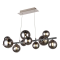 Wofi 6014.10.24.9000 - LED полилей на кабел VILLA 10xG9/3W/230V черен/лъскав хром