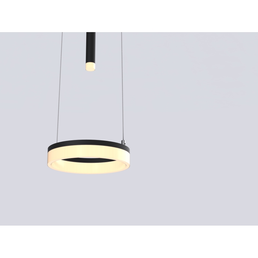 Wofi 6054-302 - LED Димируем пендел JESSE LED/15,5W/230V черен