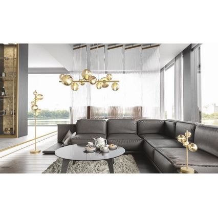 Wofi 8014.04.14.9000 - LED Настолна лампа VILLA 4xG9/3W/230V златиста