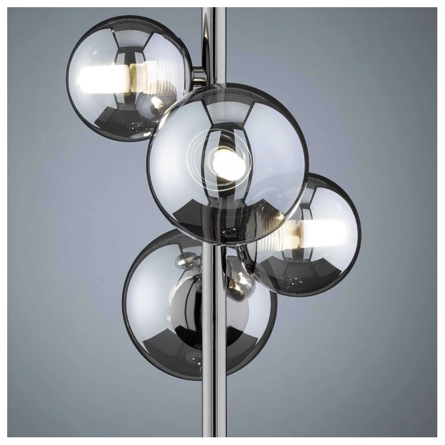 Wofi 8014.04.24.9000 - LED Настолна лампа VILLA 4xG9/3W/230V черна