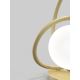 Wofi 8014-201 - LED Настолна лампа NANCY 2xG9/3,5W/230V златист/бял